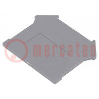 Separating plate; grey; PC-10,PC-2.5,PC-4,PC-6