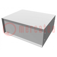 Enclosure: with panel; vented; 1458; X: 254mm; Y: 203mm; Z: 102mm