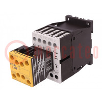 Contactor: 3-pole; NO x3; Auxiliary contacts: NC x4,NO x4; 6A