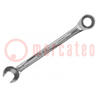Wrench; combination spanner,with ratchet; 10mm