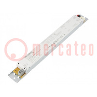 Power supply: switched-mode; LED; 38W; 51÷109VDC; 250÷350mA; IP20