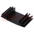 Heatsink: extruded; grilled; TO3; black; L: 37.5mm; W: 70mm; H: 15mm