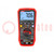 Digitale multimeter; USB; LCD; (5999); True RMS; Temp: -40÷1000°C