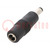Adapter; Plug: straight; Input: 5,5/2,1; Out: 4,75/1,7