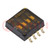 Switch: DIP-SWITCH; Poles number: 4; OFF-ON; 0.1A/50VDC; Pos: 2