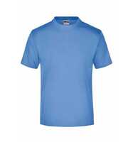 James & Nicholson Komfort-T-Shirt aus Single-Jersey Herren JN001 Gr. M aqua