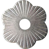 Produktbild zu Zierrosette (Pfettenscheibe) ø 80x4 mm, Bohr-ø 17 mm, Stahl verzinkt (B)