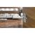 Anwendungsbild zu HOPPE Drückergarnitur DALLAS - auf Flachrosetten BB, 35 - 45, Edelstahl matt