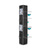 FlexiSlot® wieża ekspozycyjna„York” | czarny, zbliżony do RAL 9004