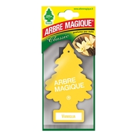 Lufterfrischer Arbre Magique 1710515, Papier, Auto, Vanille, 5 g, 7 Wochen Frische garantiert