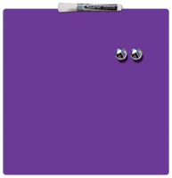 Tafelquadrat, Stahl, magnetisch, 360 x 360 mm, violett
