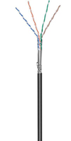 Microconnect KAB022-100 câble de réseau Noir 100 m Cat5e SF/UTP (S-FTP)