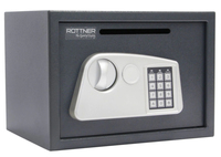 Rottner Lettera Coffre-fort portable Acier Anthracite
