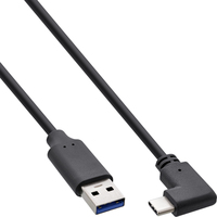 InLine 35712W USB-kabel USB 3.2 Gen 2 (3.1 Gen 2) 2 m USB C USB A Zwart