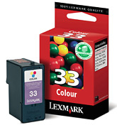 Lexmark #33 Druckerpatrone 1 Stück(e) Original Cyan, Magenta, Gelb