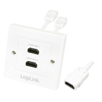 LogiLink AH0015 cavo HDMI HDMI tipo A (Standard) Bianco