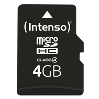 Intenso 3403450 memoria flash 4 GB MicroSDHC Classe 4