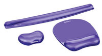Fellowes Gel Crystals Flex Rest - Purple polssteun Paars