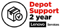 Lenovo Depot/Customer Carry-In Upgrade, Extended service agreement, parts and labour (for system with 1 year depot or carry-in warranty), 1 year (from original purchase date of ...