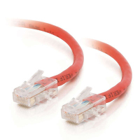 C2G Cat5E Assembled UTP Patch Cable Red 1.5m networking cable