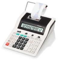 Citizen CX-123N calculatrice Bureau Calculatrice imprimante Noir, Blanc