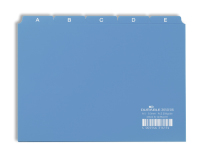 Durable 3650/06 intercalaire Bleu 25 pièce(s)