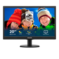 Philips V Line LCD-Monitor mit SmartControl Lite 203V5LSB26/10