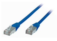 S-Conn 0.25m RJ45 Netzwerkkabel Blau 0,25 m Cat5e F/UTP (FTP)