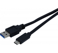 CUC Exertis Connect 532497 câble USB 3 m USB 3.2 Gen 1 (3.1 Gen 1) USB A USB C Noir