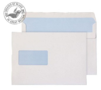 Blake White Window Self Seal Wallet C5 162x229mm 90gsm (Pack 500)