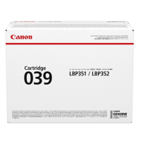 Canon 039 festékkazetta 1 dB Eredeti Fekete
