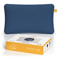 Smartsleep 1030099 Kissenbezug Blau Baumwolle