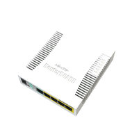 Mikrotik CSS106-1G-4P-1S hálózati kapcsoló Gigabit Ethernet (10/100/1000) Ethernet-áramellátás (PoE) támogatása Fehér