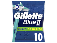Gillette Blue II Plus Slalom Herrenrasierer Blau, Grün