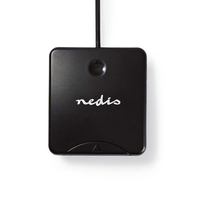 Nedis CRDRU2SM1BK lecteur de carte mémoire USB 2.0 Noir