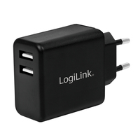 LogiLink PA0210 chargeur d'appareils mobiles Noir Intérieure