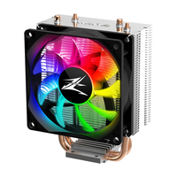 Zalman CNPS4X RGB, TDP 95W, 92mm PWM fan, High performance 2 heatpipes, Max Airflow 44CBM, STG2M included, Intel LGA 115x, 1200, AMD AM4, AM3+, AM3, FM2+, FM2 Processor Cooler 9...