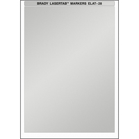 Brady ELAT-28-773 etykiet do nadruku Srebrny Samoprzylepne etykiety do drukowania