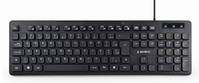Gembird KB-MCH-04 Tastatur USB QWERTY US Englisch Schwarz