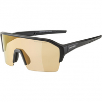 Alpina Sports RAM HR Q-LITE V Laufbrille Unisex Halbrandlos Schwarz