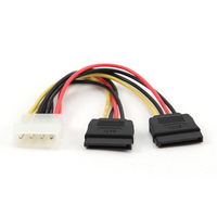 Gembird CC-SATA-PSY-0.3M SATA cable Multicolour