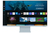 Samsung S32BM80BUU écran plat de PC 81,3 cm (32") 3840 x 2160 pixels 4K Ultra HD Bleu, Blanc