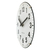 NeXtime Duomo Mini Tisch Quartz clock Rund Weiß