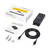 StarTech.com 4 Port USB auf Seriell RS232 Adapter Hub - Industriell DIN-Schienen/ Wandmontagefähig