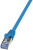 LogiLink Cat6a S/FTP, 2m câble de réseau Bleu S/FTP (S-STP)