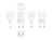 Equip 245520 chargeur d'appareils mobiles Blanc Intérieure
