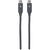 Manhattan 354899 USB-kabel 0,5 m USB 3.2 Gen 2 (3.1 Gen 2) USB C Zwart
