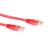 ACT IB5502 kabel sieciowy Czerwony 2 m