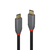 Lindy 36900 cable USB 0,5 m USB C Negro, Gris