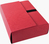 Exacompta 745E fichier Carton Rouge A4